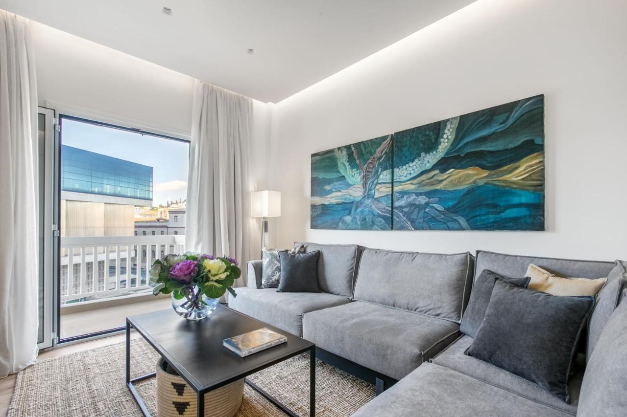 Modern Flat In The Grounds Of Acropolis Monuments -Armonia- Apartment Athena Bagian luar foto