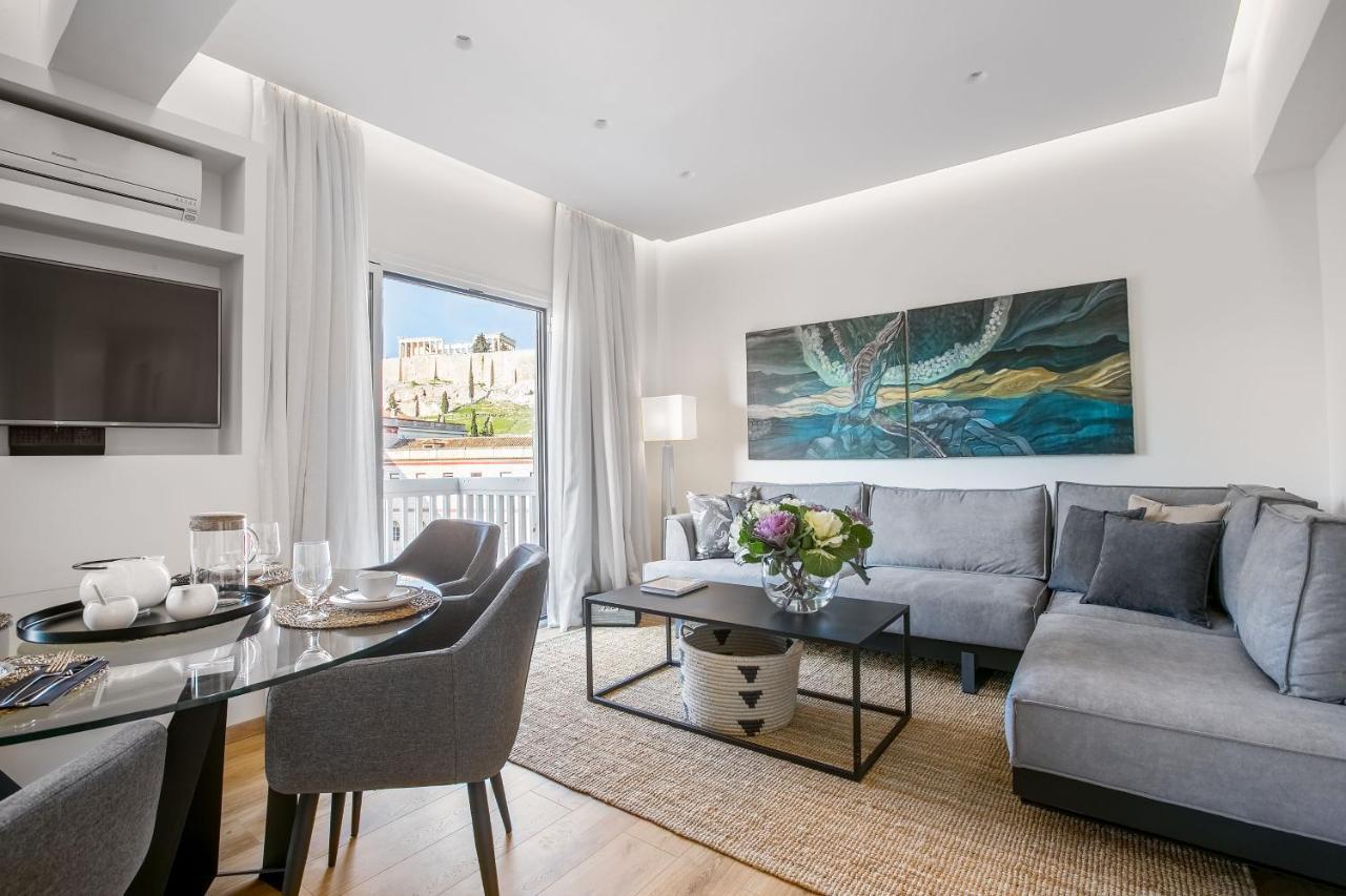 Modern Flat In The Grounds Of Acropolis Monuments -Armonia- Apartment Athena Bagian luar foto