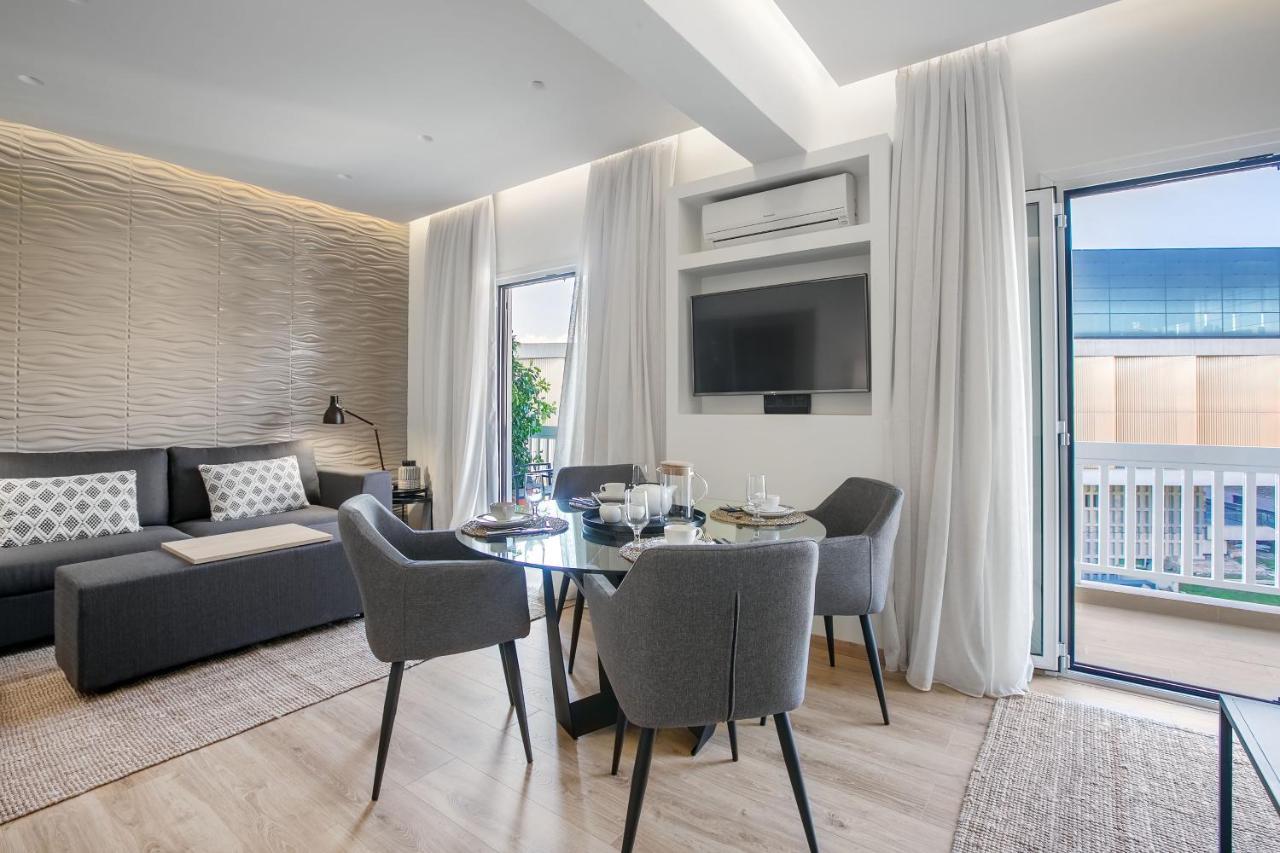 Modern Flat In The Grounds Of Acropolis Monuments -Armonia- Apartment Athena Bagian luar foto