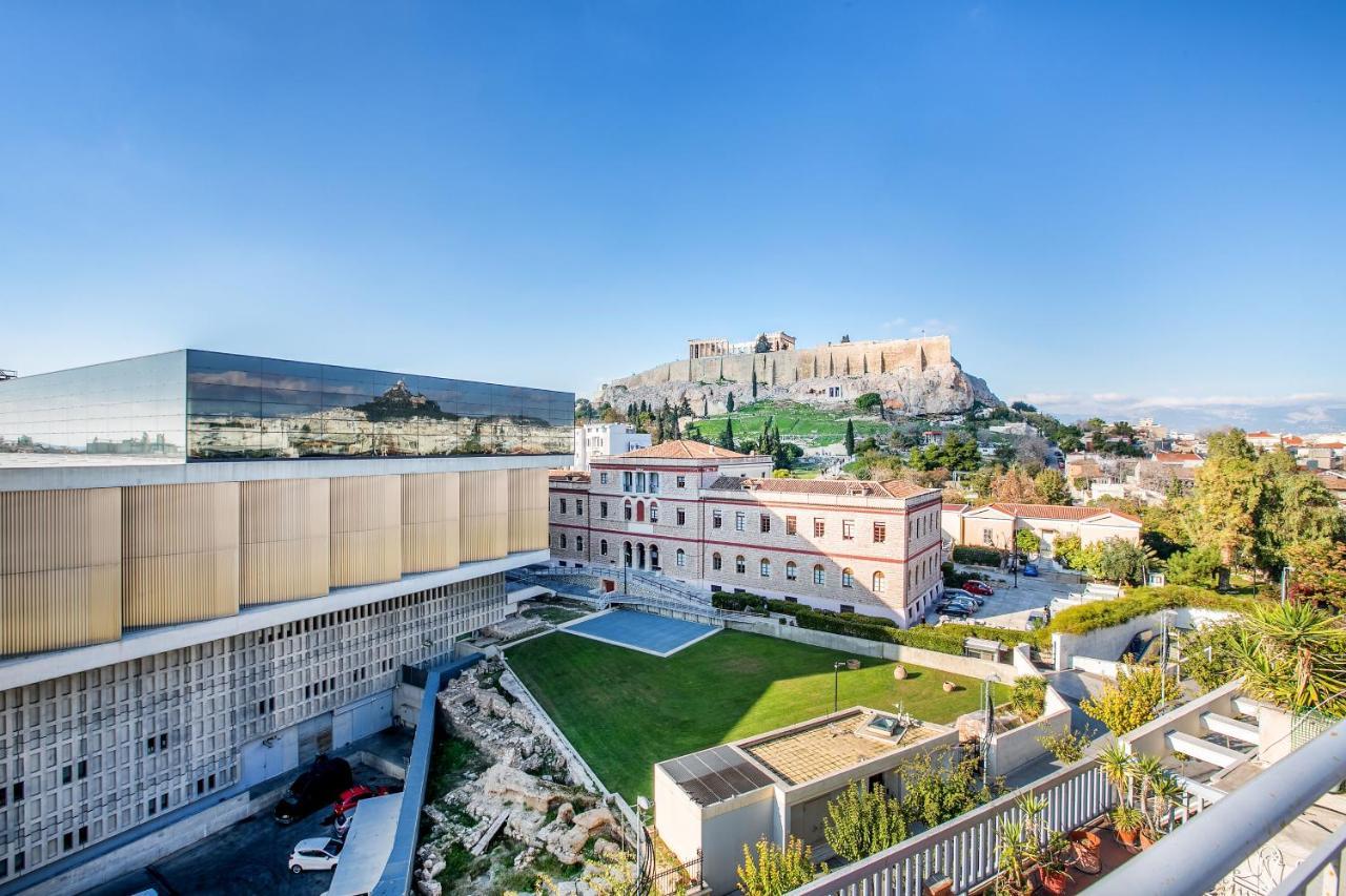 Modern Flat In The Grounds Of Acropolis Monuments -Armonia- Apartment Athena Bagian luar foto