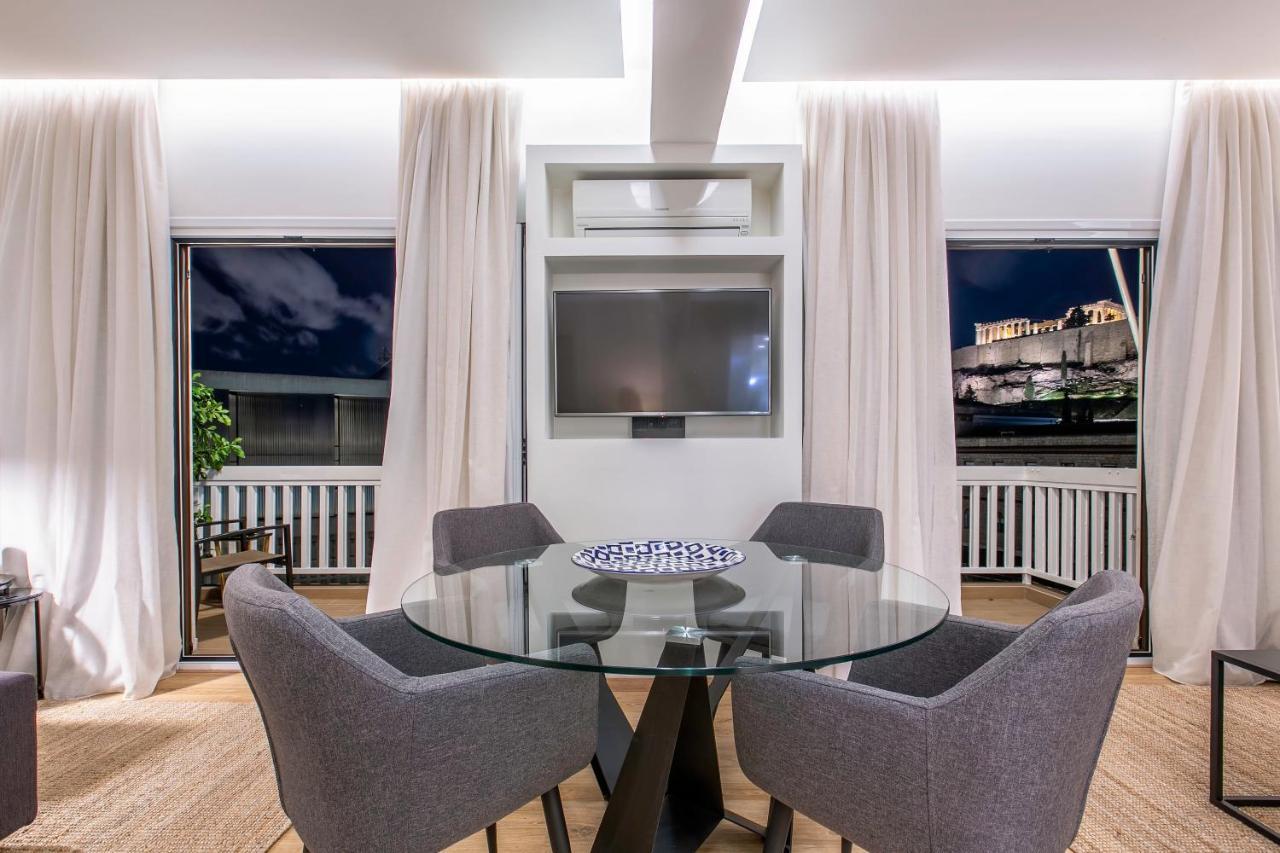 Modern Flat In The Grounds Of Acropolis Monuments -Armonia- Apartment Athena Bagian luar foto