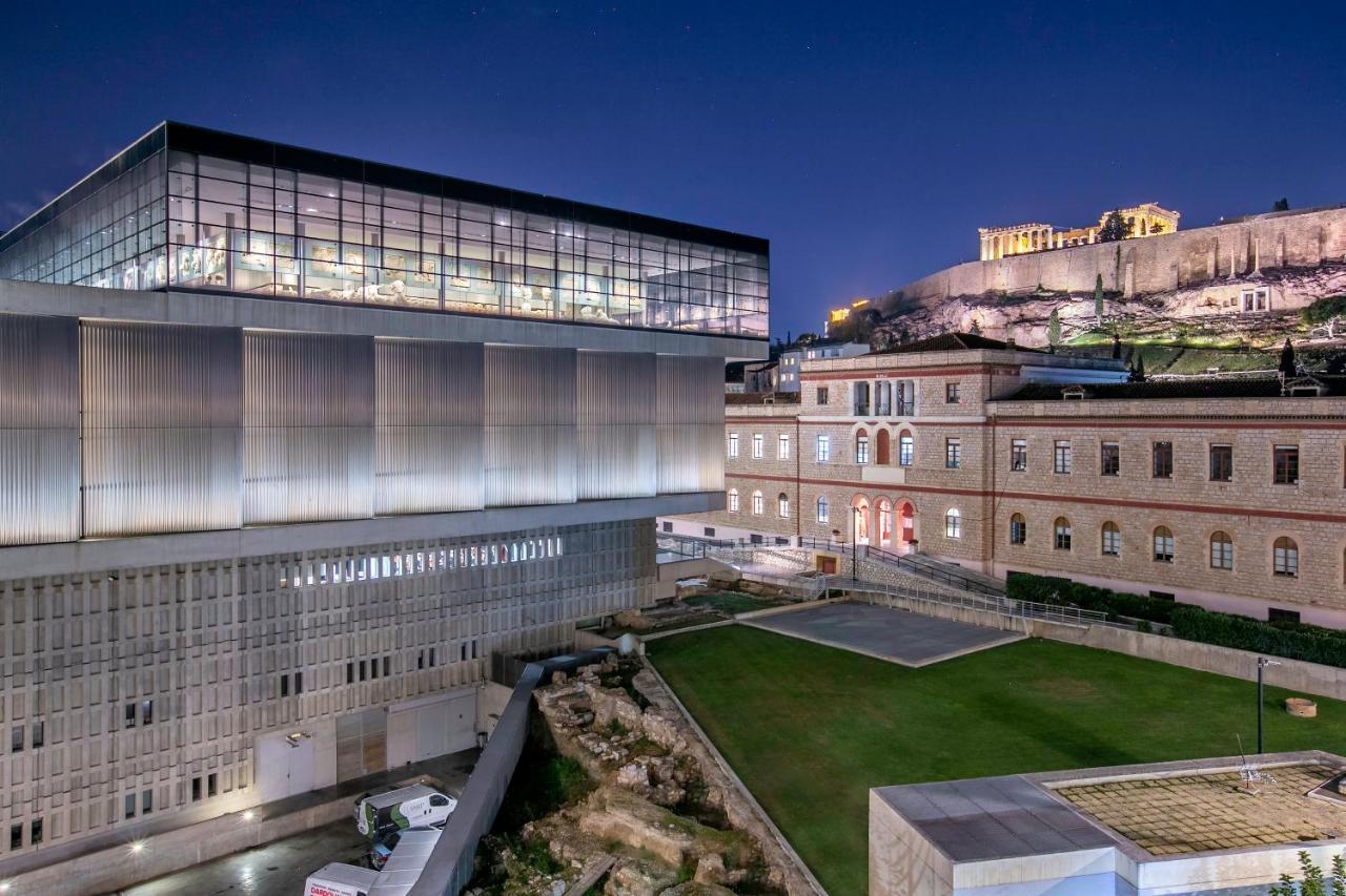 Modern Flat In The Grounds Of Acropolis Monuments -Armonia- Apartment Athena Bagian luar foto