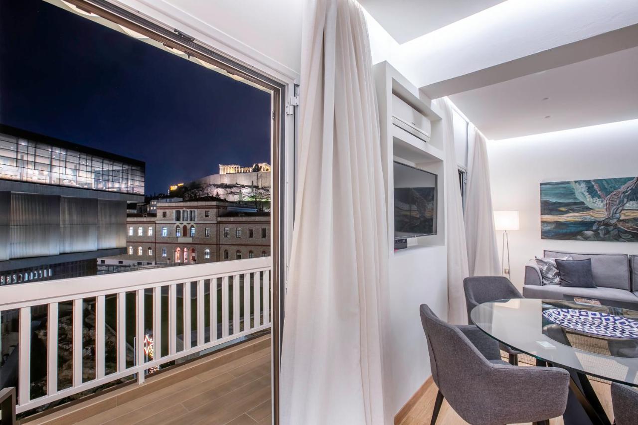 Modern Flat In The Grounds Of Acropolis Monuments -Armonia- Apartment Athena Bagian luar foto